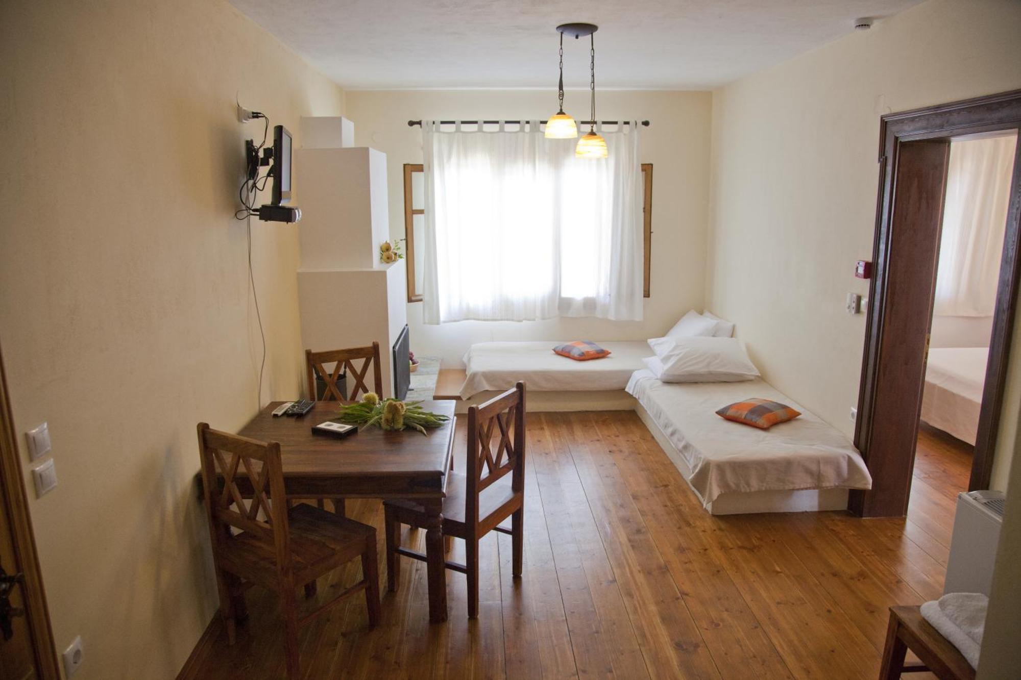 Eos - Authentic Experience Otel Skíti Oda fotoğraf